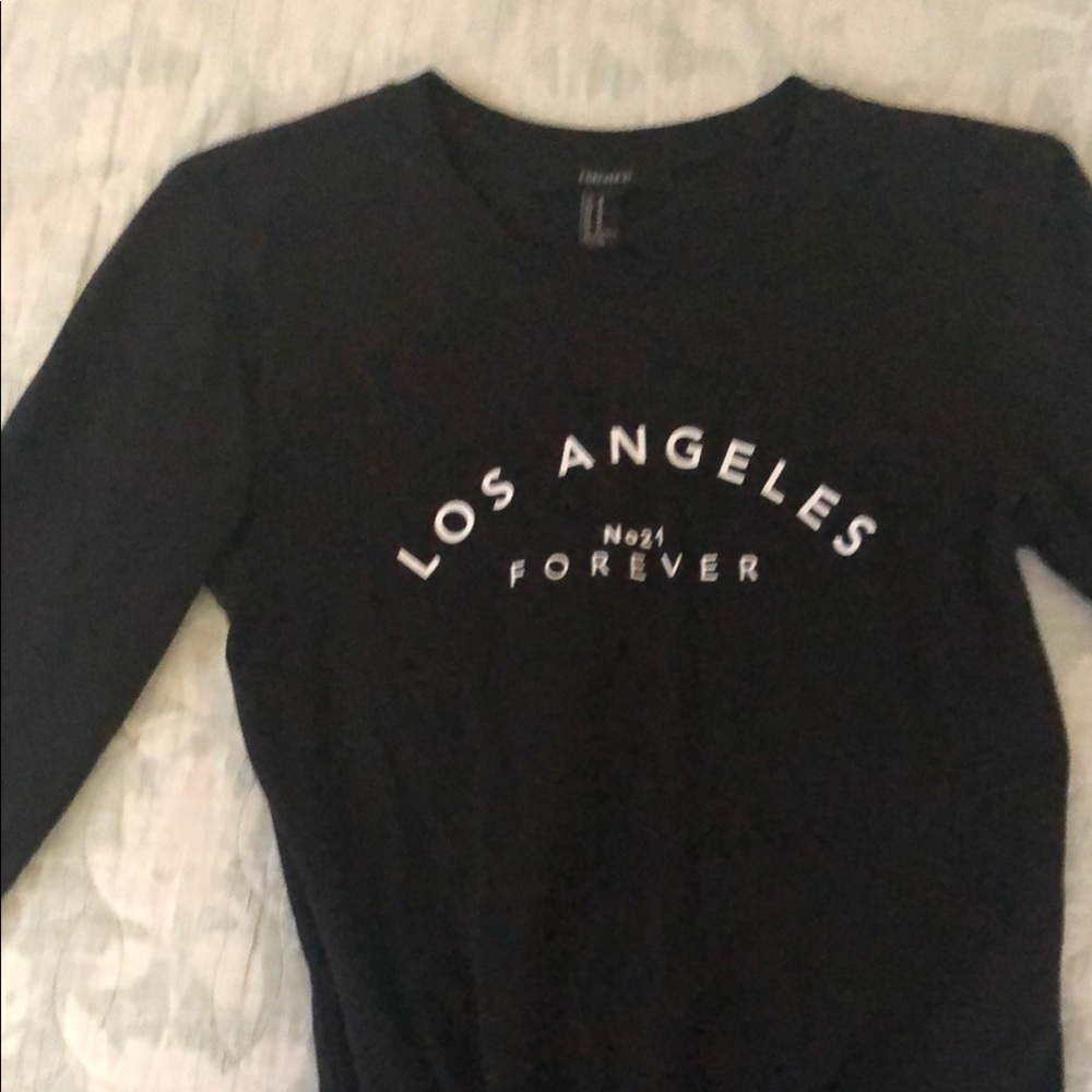 Los Angeles Forever Black Bodysuit